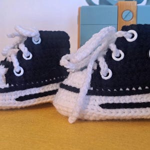 Baby sneakers, personalized desired name embroidered, crocheted, sneakers, crochet sneakers baby shoes shoes wool socks crochet shoes chucks baby
