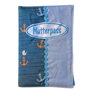 Mutterpasshülle aus Stoff, Schutzhülle, deutscher Mutterpass, Mama, Schwangerschaft, Geburt, Untersuchungshefthülle, Mamapass, Babyparty