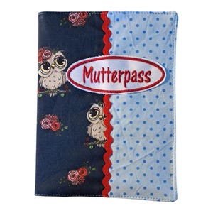 Mutterpasshülle aus Stoff, Schutzhülle, deutscher Mutterpass, Mama, Schwangerschaft, Geburt, Untersuchungshefthülle, Mamapass, Babyparty