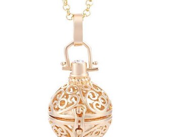 Angel Caller Ball, Pregnancy Ball, Harmony Ball, Chime Ball, Mexican Bolas, Bali Harmony Balls, Goldtone Locket & Ball Sold Separately VA005