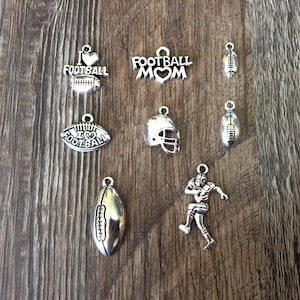 Football Charms, Sports Charms, I Love Football, Football Mom, Football Player, Football Helmet, Football Charm, #4