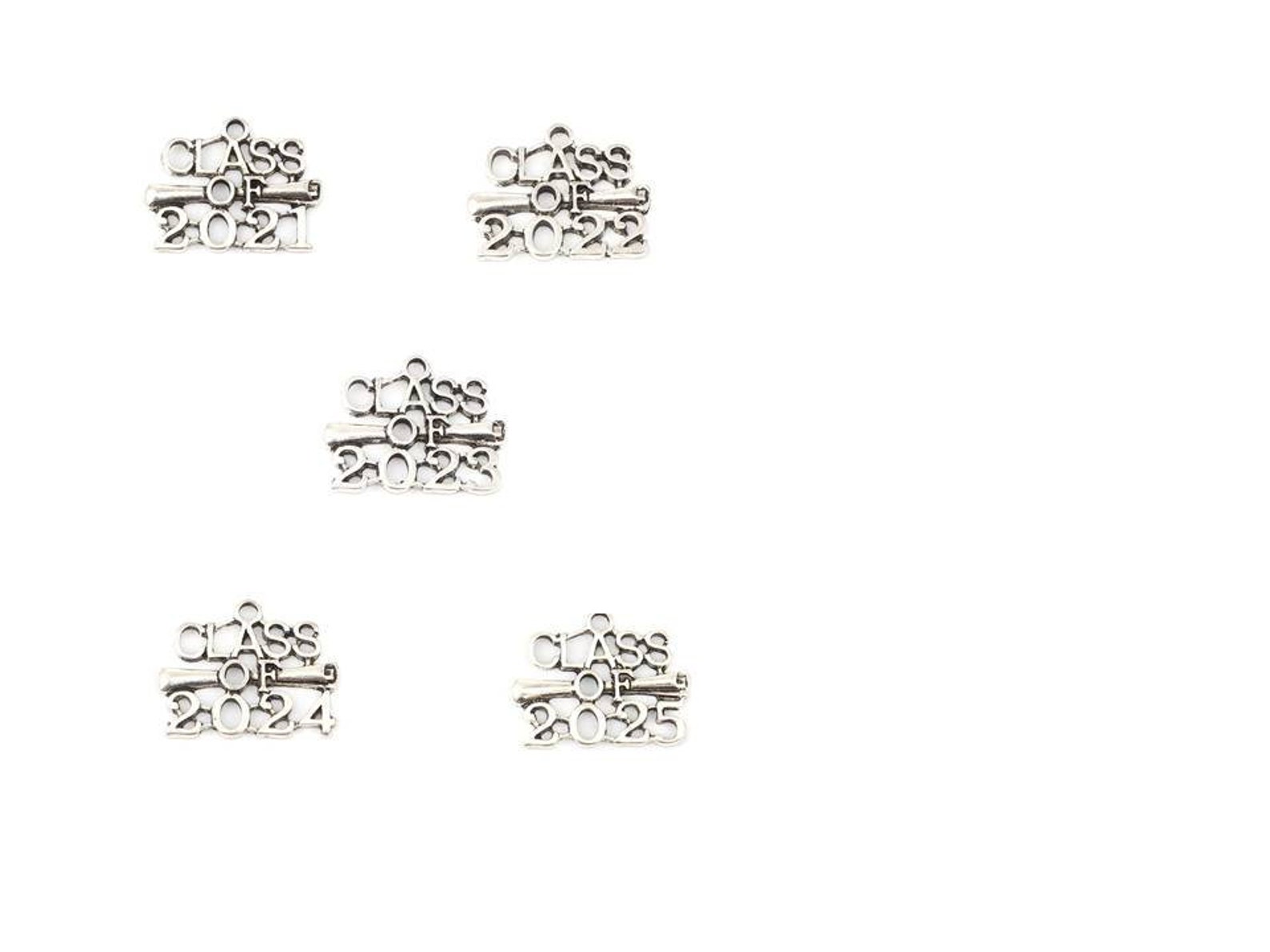 Graduation Charms, Graduate, Diploma Charm, Class of 2021, 2022, 2023 ...