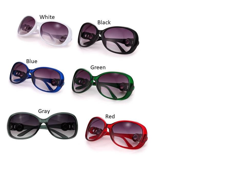 Snap Sunglasses 6 Colors Black, White, Red, Blue, Green, Gray Snap