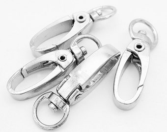 Swivel Clasp, Swivel Hook, Lanyard Swivel Clasp, Handbag Swivel, Keychain Swivel, Swivel Hook Clasp, Lobster Clasp, Rotating Swivel, DIY9-B