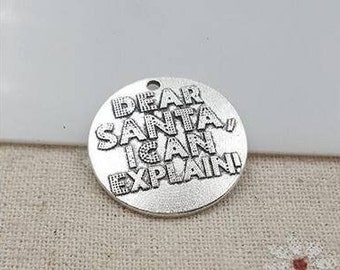Dear Santa, I Can Explain! Charm, Christmas Charm #25-15