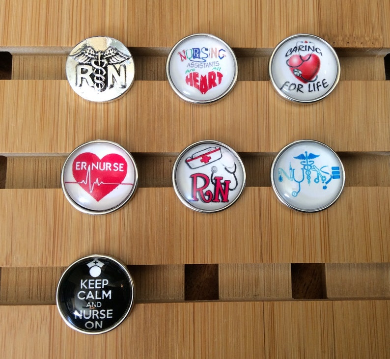 Nurse Snap RN Snap ER Nurse Nursing Assistant Snaps for Etsy