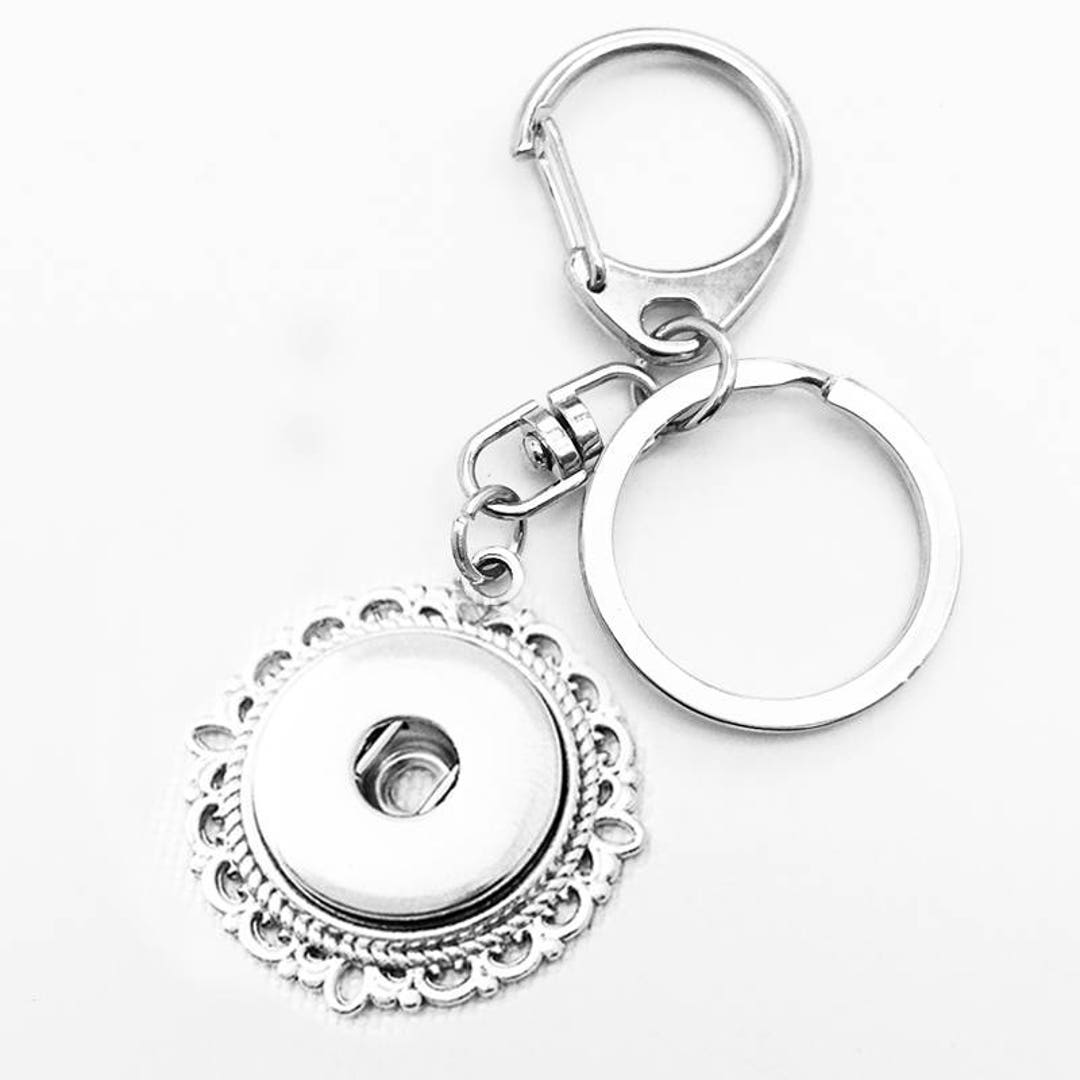 Snap Key Chain, Snap Handbag Charm, Snap Keychain, Snap Jewelry Key