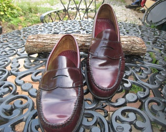 old school penny loafers
