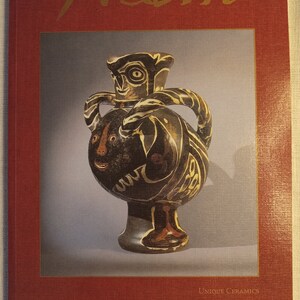 Picasso Unique Ceramics/Soft Cover Auction Catalog/Hammer Galleries 1999/50 Color Photos/Art Reference Book