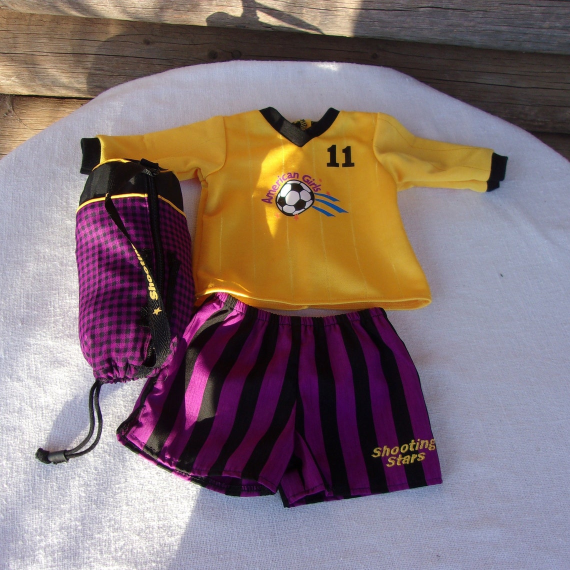 American Girl Doll Soccer Uniform 1996 Pleasant Company Etsy