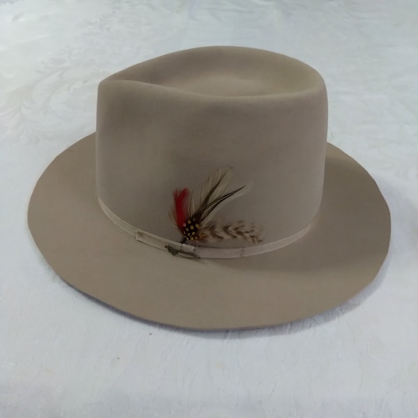 Stetson Hat/Authentic U.S. Forest Service/ #FS # 229/Size 7 1/4/Exultant Condition/Dad Gift/Rare/Exhalant Condition