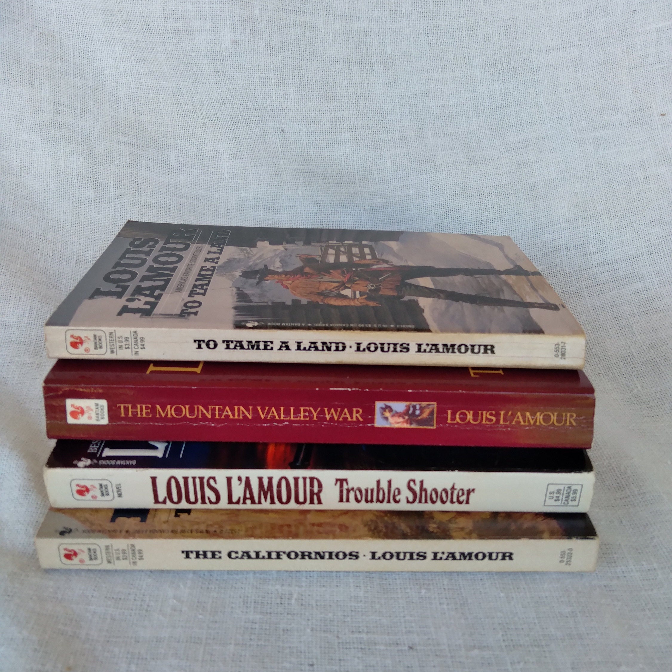 Louis L'amour/westerns/lot of 5/classic Westerns/bantum -  Norway