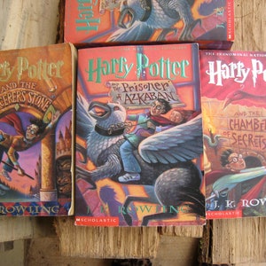 Harry Potter/J.K. Rowling/Listing Prince For One Book/Volumes 1,2,3/Paperbacks