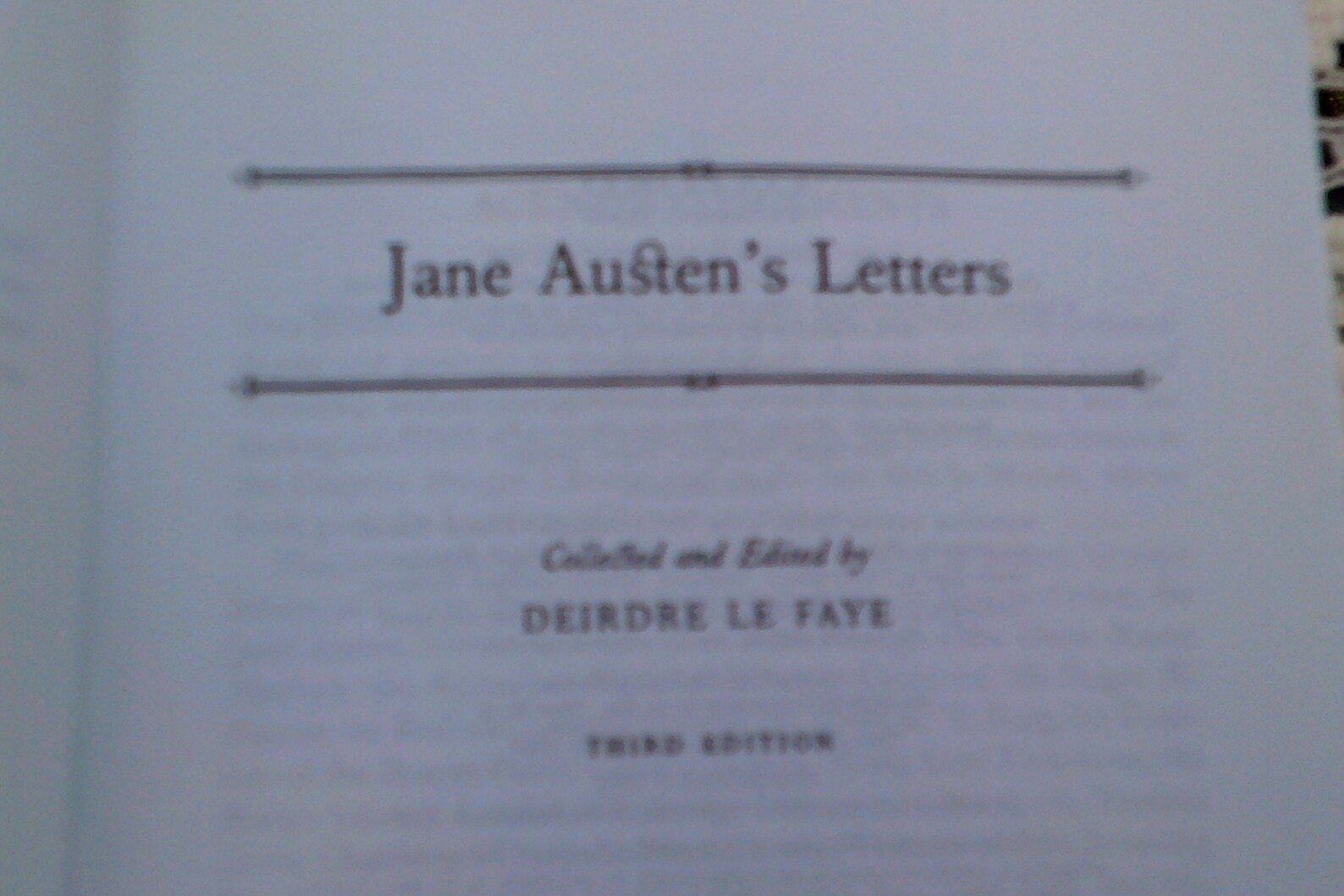 Jane Austen by Deirdre Le Faye Jane Austen by Deirdre Le Faye