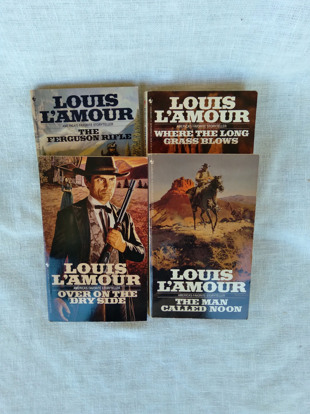 1960's Louis L'amour Western Books-Lot Of 12 Or Buy Huge