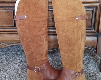 Drexlite Leather Classic Chukka Boots/suede/crape Soles/size  display picture 3