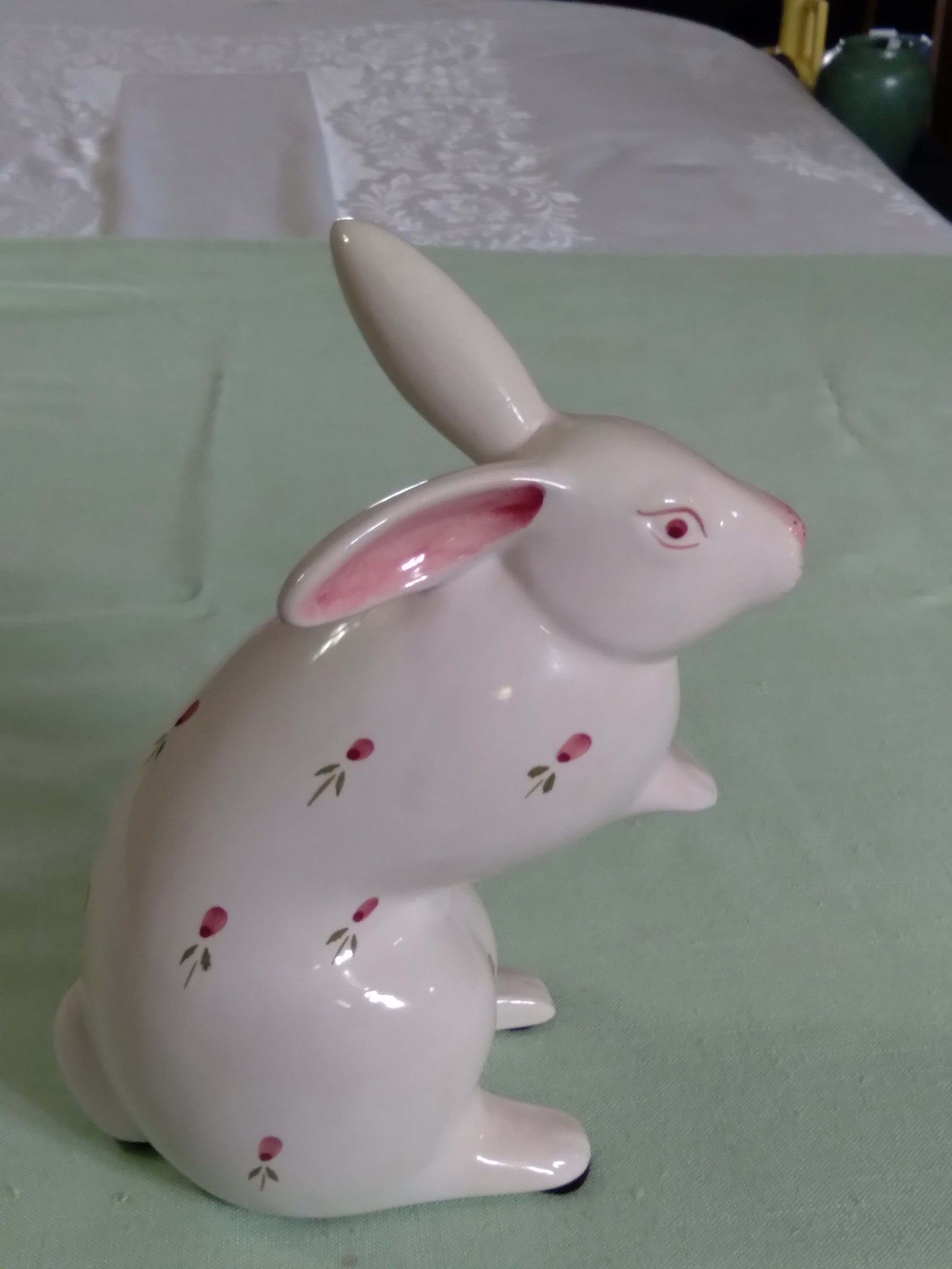 Standing Porcelain Rabbit/andrea by Sadek/jay Willfred/10 In. Tall