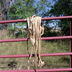Vintage Jute Rope, Over 68 Feet, Craft Supply, Farm Rope, Décor