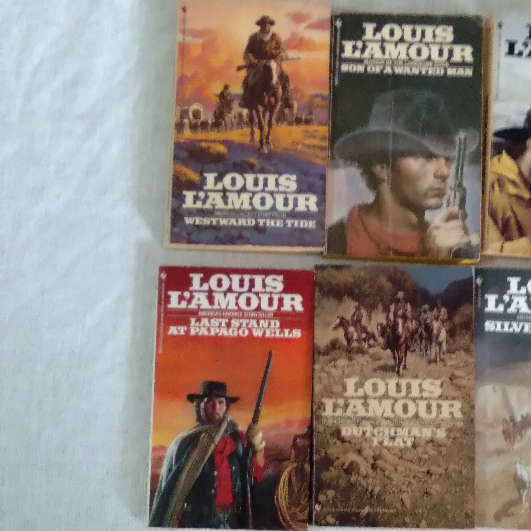 11 Lot of Louis L'Amour Books Vintage Western Paperbacks Louis Lamour  lot of 11