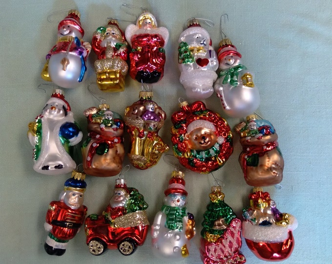 Thomas Pacconi Classics/christmas Tree Ornaments/set of 15/ - Etsy