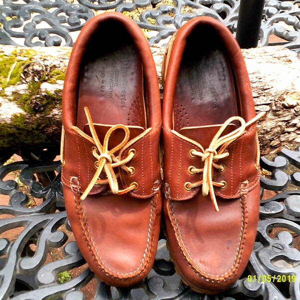 Vintage Boat Shoes Etsy