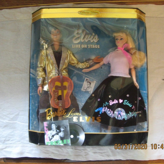 Barbie Loves Elvis/ Unused in Box/ Collectable Dolls/ Elvis