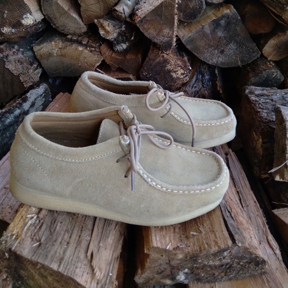 Drexlite Leather Classic Chukka Boots suede crape Soles size 9.5 M walking Shoes Etsy Canada