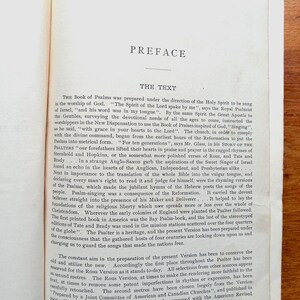 The Book of Psalms With Music/Antique 1912/Reformed Presbyterian/Black Leather/Collectable Gift image 4