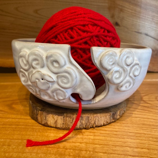 Sheep Yarn Bowl Etsy
