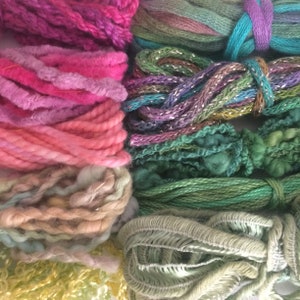 Hand dyed Mixed Cotton Texture Bags