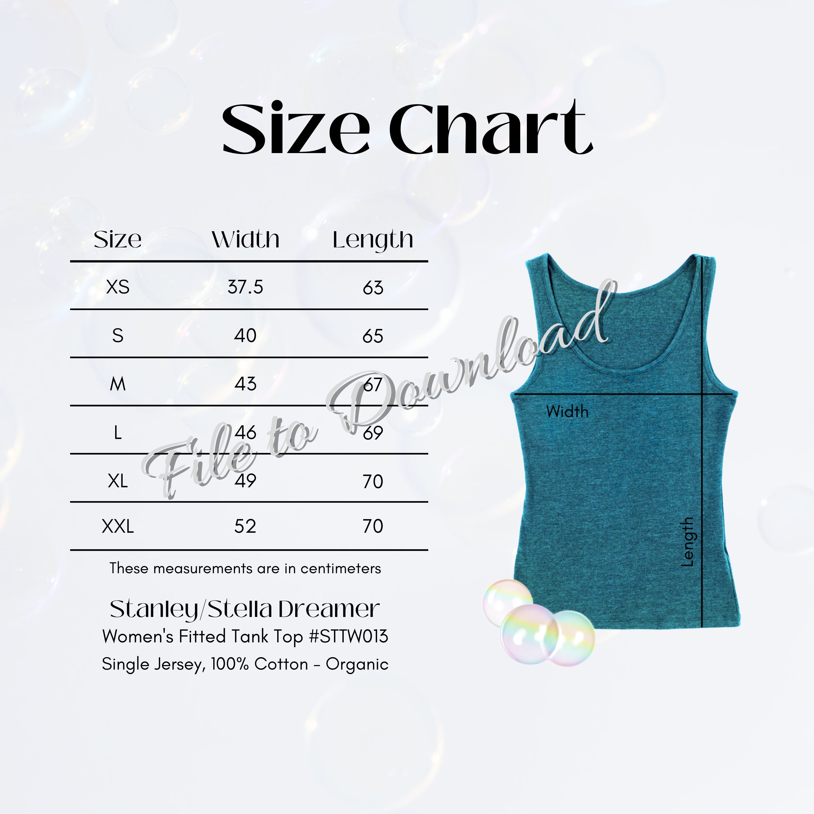 Size Charts  Starco Wear