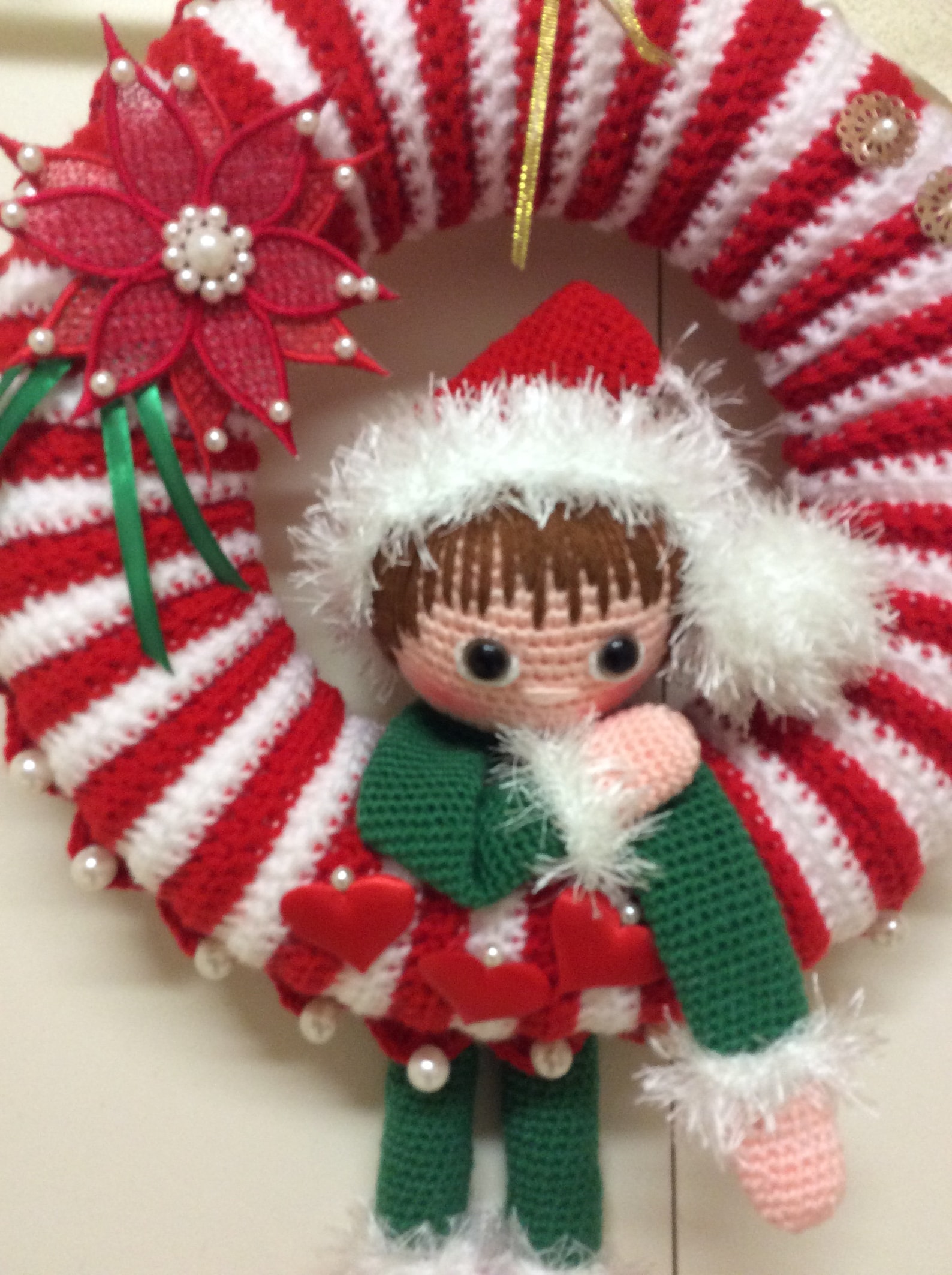 Couronne De Noël Au Crochet Fichier PDF à Télécharger - Etsy