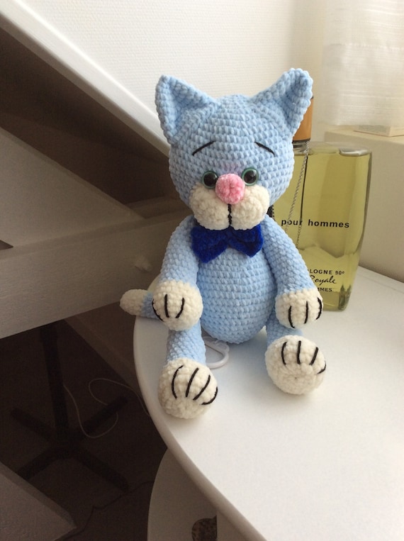 Little Cat Crochet Velvet Wool PDF File To Download French - Etsy.