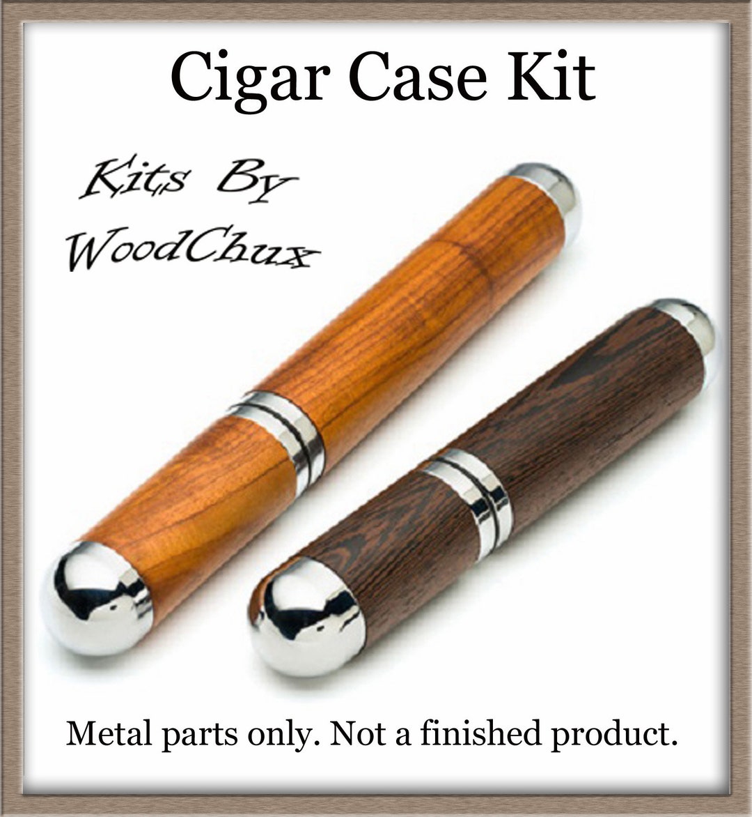Artisan Cigar Case Tubes Bushings Drill Bit Woodturning Kit Wood