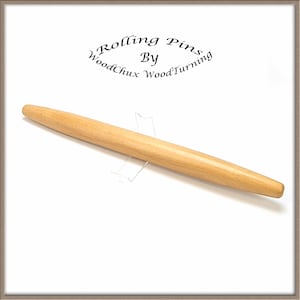 Handmade Maple Wood French Rolling Pin One of a Kind 305