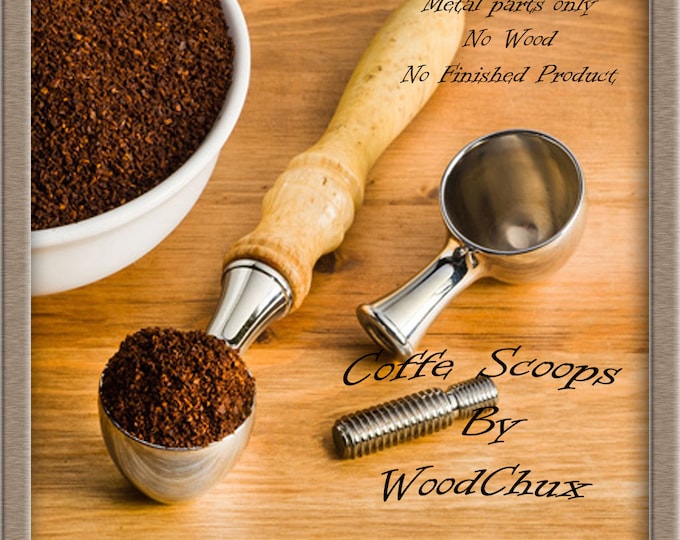 Coffee Scoop Woodturning Lathe Kit Turning Chrome Plated Fast Shipping