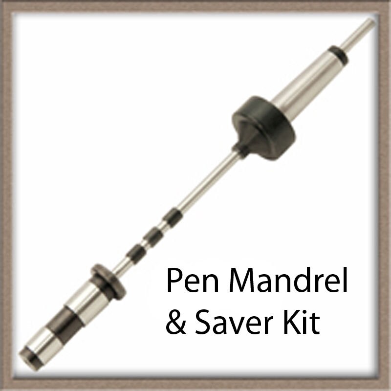 Pen Mandrel & Pen Kit Turning Package lathe Woodturning Fast Etsy