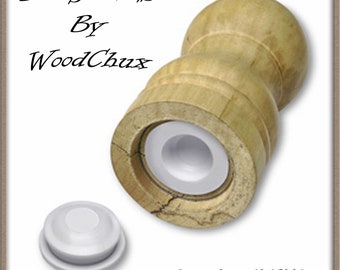 Premium Rubber Bung Kit For Salt Shaker Woodturning Wood Turning Fast Shiping