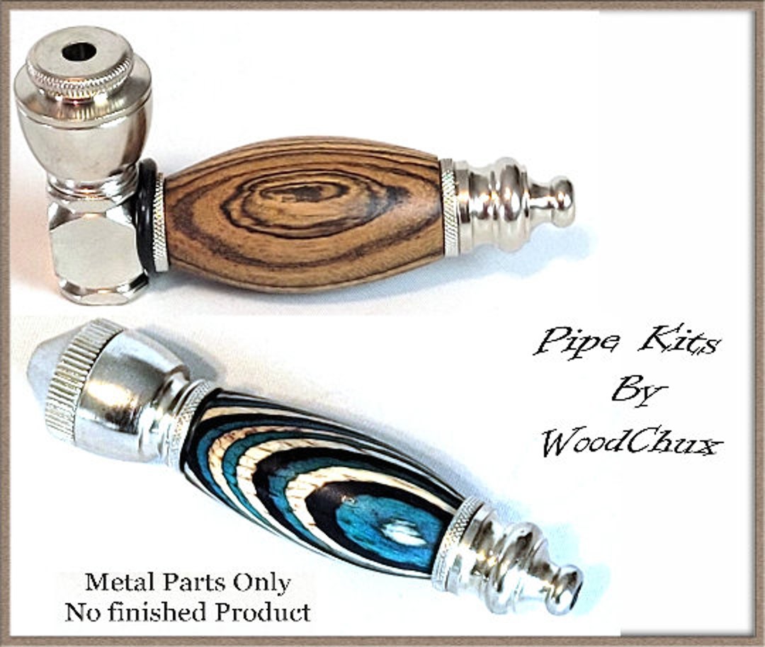 Pipe Kit Packs One Hitter Tobacco Only Poket Pipes Bowl Chrome Fast