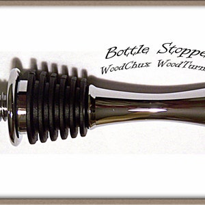 1 or 5 Pack Bottle Stopper Kit High Quality Chrome Teardrop Woodturning Tool US Seller