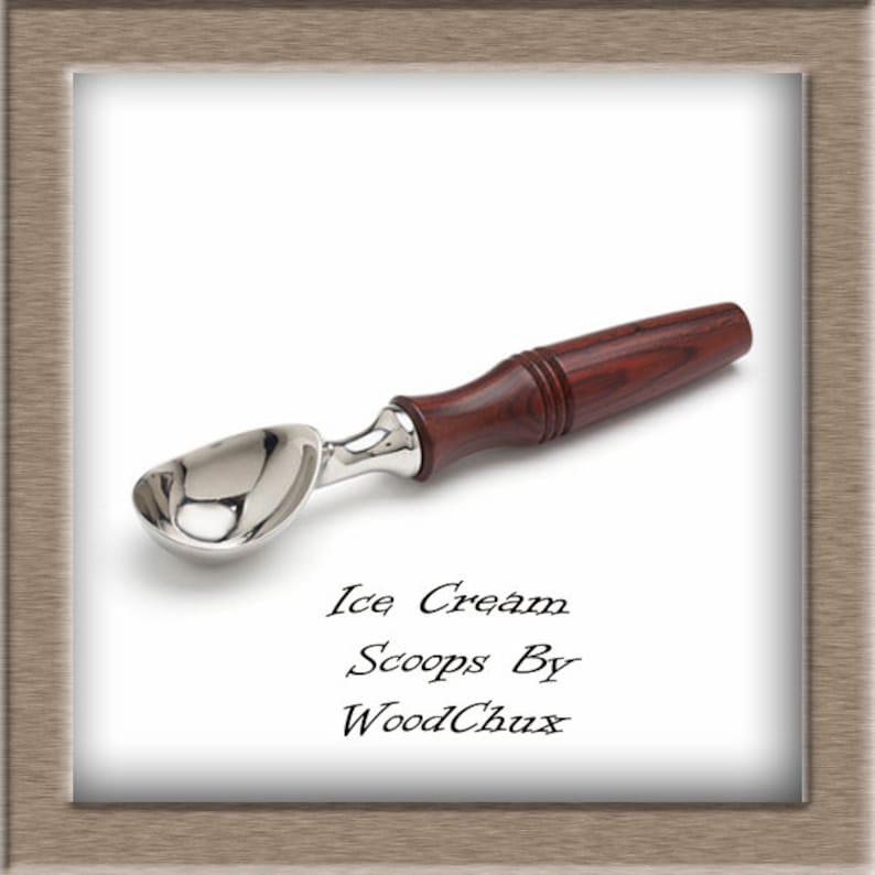 Ice Cream Scoop Woodturning Lathe Kit Stainless Steel Fast Etsy