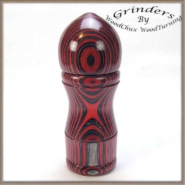 Pepper Mill Grinder Peppermill Colorgrain Wood Wooden Handmade Hand Crafted SEE VIDEO 681a