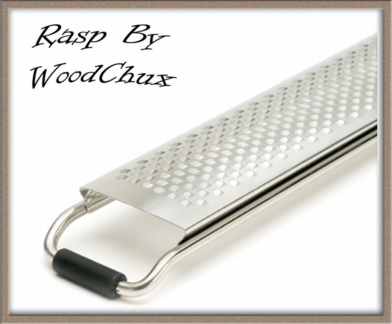 Rasp Grater Kit Premium Stainless Steel Wood Turning Etsy