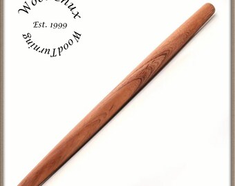 Sepele Wood French Rolling Rolling Roller 18" Ciasto Ręcznie robione Grawerowanie laserowe Spersonalizowany prezent