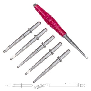 Crochet Handle Kit Set Wood Turning Lathe Woodturning Wood Turning