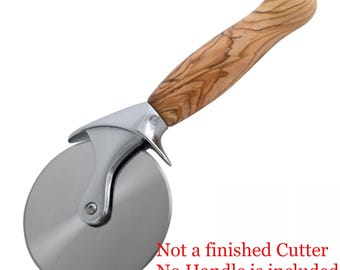 Classic Pro Pizza Cutter Kit Stainless Steel Kit Woodturning Lathe Engrave