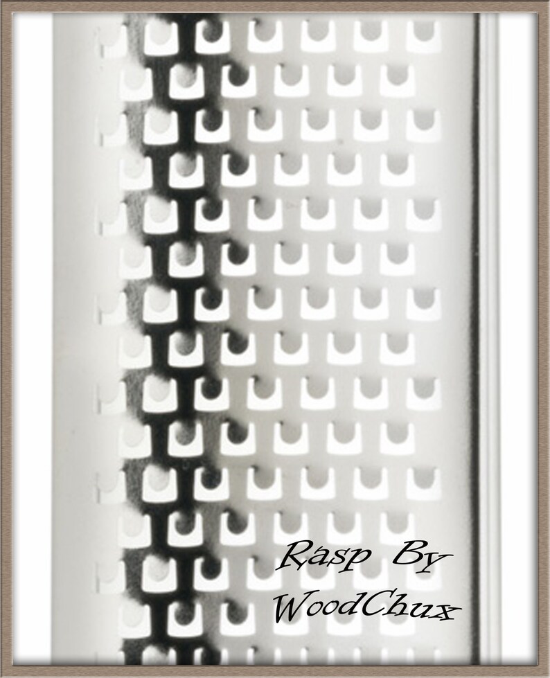 Rasp Grater Kit Premium Stainless Steel Wood Turning Etsy