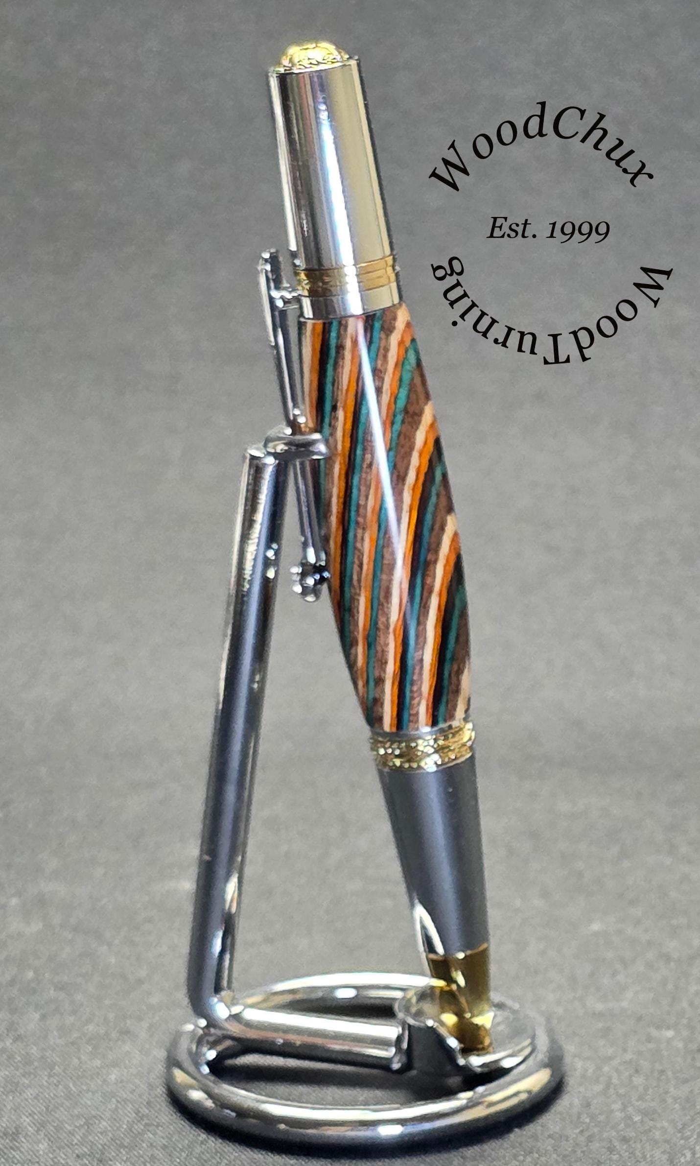 Pen Handmade Stunning Colorgrain Wood Writing Pens Artwork USA SEE