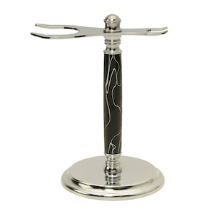 Razor & Razor And Brush Delux Shaving Brush And Razor Stand Kit Woodturning Lathe High Quality