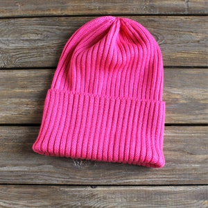 Hot Pink Terin Cozy Upcycled Louis Vuitton Beanie *Multiple Colors
